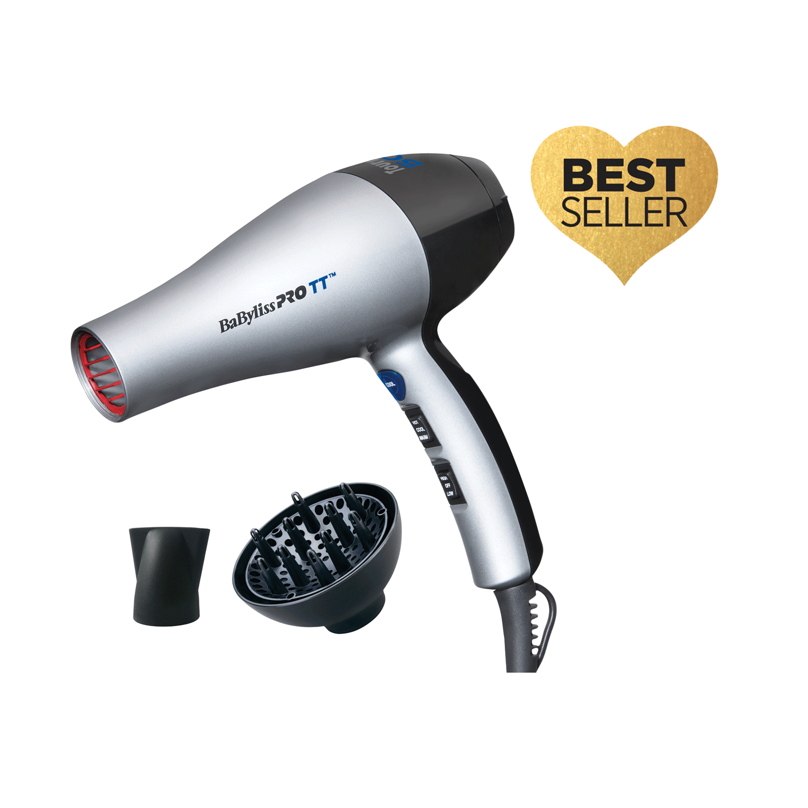 Babylisspro tourmaline & ceramic hairdryer hotsell